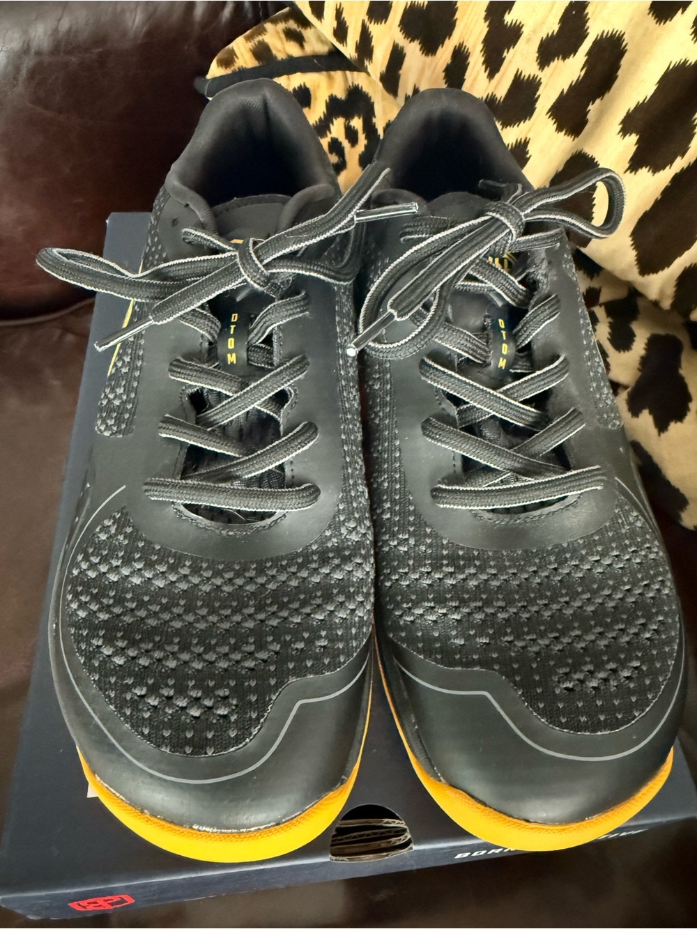 Born Primitive Women’s Training Shoes - Black & Yellow - Picture 2 of 11